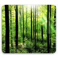 Wenko 2712969500 Multi-Platte Wald für Glaskeramik Kochfelder, Schneidbrett, Gehärtetes Glas, 50 x 0,5 x 56 cm, Mehrfarbig