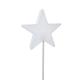 8 Seasons Design Außenleuchte Polyethylen Integriert, 6 W, Weiß(Shining Star Merry X-Mas) 100 cm 2 Einheiten