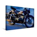 Premium Textil-Leinwand 45 cm x 30 cm quer, Ein Motiv aus dem Kalender BMW R 51/3 - Alte Liebe rostet doch | Wandbild, Bild auf Keilrahmen, Fertigbild Leinwand, Leinwanddruck (CALVENDO Mobilitaet);CALVENDO Mobilitaet