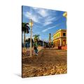 Calvendo Premium Textil-Leinwand 60 cm x 90 cm hoch, Ein Motiv aus Dem Kalender Kuba - Paradies in der Karibik | Wandbild, Bild auf Keilrahmen, Fertigbild auf Echter Leinwand, Leinwanddruck Orte Orte