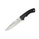 Spyderco Herren Fahrtenmesser Sustain, schwarz, One Size, 02SP417