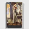 BIG Arty Pie Edward Burne-Jones Pygmalion and The Image Canvas Print, Multi-Colour, 30 x 20-Inch