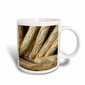 3dRose Frankreich, Provence, Cote dAzur, Lourmarin. Fresh baguettes-Two Ton Tasse, Keramik, Blau, 10,2 x 7,62 x 9,52 cm