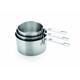 Alva "Nest Topf Set, Inox, 3-teilig