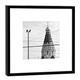 COGNOSCO Fotografie im Holzrahmen: Russische Gedächtniskirche Fotodruck - Format 27 x 27 cm - Rahmenfarbe schwarz - Hochwertiges Wandbild, Geschenkidee oder Souvenir aus Leipzig, Holz Weiß Rahmen,