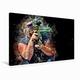 Calvendo Leinwand Paintball 75x50cm, Special-Edition Wandbild, Bild auf Keilrahmen, Fertigbild auf Hochwertigem Textil, Leinwanddruck, Kein Poster