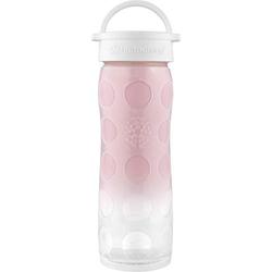 Lifefactory Glas-Flasche mit Active Flip Cap, Ombre, Pink, 16 oz/475 ml