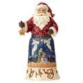 Heartwood Creek Joy To The World Santa Figurine