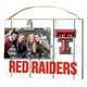 KH Sports Fan 1001100477 25,4 x 20,3 cm Texas Tech rot Raiders Clip It Verwitterte Logo Foto Collage Rahmen