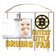 KH Sports Fan 1001101641 25,4 x 20,3 cm Clip It verwitterter Baby Logo Boston Bruins NHL Bilderrahmen