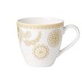 Villeroy & Boch Anmut Samarah Tasse Espresso ohne Teller, 0.10 L, Porzellan Bone China, Mehrfarbig