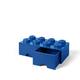 LEGO Schublade 8 Noppen, 2 Schubladen, stapelbare Box, 9,4 l