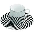 R2S 124 MC10 Magic Cup Set Kaffeetasse 12 cl Porzellan Mehrfarbig 8.5 x 30 x 6.2 cm