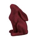 Wiedemann Big Edition Hase, Wachs, Bordeaux, 23 x 14 cm