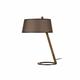 Moira Lighting by Homemania Modern Table Tischleuchte E27, 100 W, goldene/braun dunkel, 57 cm Lampenschirm: 35 x 15 cm, 27 -