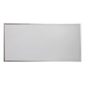 abalight LED Panel FLAT-6001200-66-830-OS A+, LED Panel Deckenleuchte Pendelleuchte Wandleuchte Deckeneinbau, Aluminium, 66 watts, Silber, 120 x 60 x 14 cm