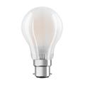 Osram LED Star Classic A Lampe, in Kolbenform mit B22d-Sockel, nicht dimmbar, Ersetzt 100 Watt, Matt, Warmweiß - 2700 Kelvin, 6er-Pack