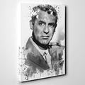 Arty Pie Canvas Print 30 x 20 inch (76 x 50 cm) Cary Grant (1) V3, Wood, Multi-Colour, 76 x 50 x 3 cm