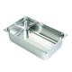 Decora Edelstahl Tisch Pfanne 1/53 x 32 x 4 cm, Silber