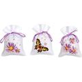 Vervaco Tütchen Lila & Schmetterling Aida 3er Set Kreuzstichpackung, Weiß, 8 x 12 x 0,3 cm