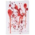 3dRose Fake Blut Spritzen Handtuch, weiß, 15 x 22