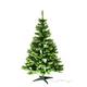 Best Season PE/PVC-Weihnachtsbaum 150 cm, mit Beleuchtung, 100, Plastik, Grün, 90 x 90 x 150 cm