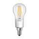 Osram LED Star+ GlowDim Classic P Lampe, in Tropfenform mit E14-Sockel, Ersetzt 40 Watt, Filamentstil Klar, Warmweiß - 2700 Kelvin bis 2000 Kelvin, 6er-Pack
