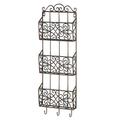 Smart Living Company Storage, groß Dekorativer Wand montiert Display Rack, 25,4 x 6,3 x 73,7 cm