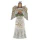 Heartwood Creek Woodland Angel Holding Basket Figurine