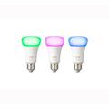 Philips Hue White and Color Ambiance E27 LED Lampe Dreierpack, dimmbar, bis zu 16 Millionen Farben, steuerbar via App, kompatibel mit Amazon Alexa (Echo, Echo Dot)