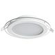 Sulion Leneco Einbaupanel LED, 18 W, Weiß/Glas transparent