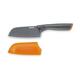 Tefal Fresh Kitchen K12201 Santoku-Messer 12 cm, anthrazit/orange