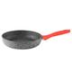 Keten Atlanta Marble Non-Stick Fry pan, 28x6cm, Aluminium, Black, 28 cm,