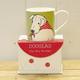 Douglas der Boy Wonder Douglas Tasse und Geschenk-Box, Bone China Porzellan, Mehrfarbig, 9,5 x 13 x 9,5 cm