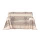 Zebra Textil Estrellas Multipurpose Plaid, Baumwolle, Beige, 240x280 cm