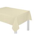 Wirth Tischdecke mit Kuvertsaum, Polyester-Polyacryl, Beige, 130 x 160 cm