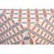Tischdecke Lunar orange Tischtuch Tischwäsche Wachstuch pflegeleicht wasserabweisend Rechteckig 140 x 160 cm, PVC-Polyester, 55032, Venilia