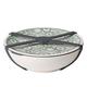 Villeroy & Boch To Go Jade Schale L, 4-teilig, Premium Porzellan/Silikon, Grün/Grau