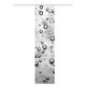 Home Fashion Schiebevorhang Dekostoff Digitaldruck Bubbles, Polyester, Grau, 245 x 60 cm,