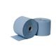 DJGroup Tricel Putztuchrolle Putztücher Recyclingtissue Blau 3-lagig, 24 cm x 380 M, 2631 Blatt, 2 Rollen