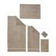 DONE Deluxe Set Handtuch, Baumwolle, Taupe, 70 x 140 x 1 cm