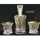 Jozefina Atelier Aurum au52096 Kristall Cooper Whisky-Set, Glas, Amethyst