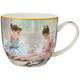 hanipol 045–0210 Tasse mit saucer-impresionist-two Little Girls play, mehrfarbig