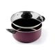 Domo D07CV1800 Jolie Dutch Oven mit Glasdeckel, Durchmesser 18 cm, mehrfarbig