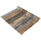 Glorex Design Tapete 120x53cm Holzplanken braun