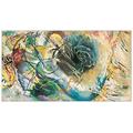 Artopweb TW16075 Kandinsky - Improvvisazione senza titolo Dekorative Paneele, Multifarbiert,100x55 Cm