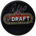 Roman Josi Nashville Predators Autographed 2008 NHL Draft Logo Hockey Puck