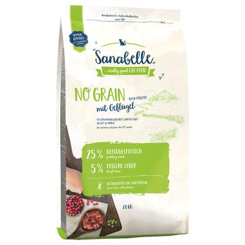 2kg Sanabelle No Grain Katzentrockenfutter