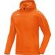 JAKO Kinder Kapuzenjacke Classico, neonorange, 140, 6850