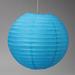 Bala Ceiling Fans Paper Lantern Paper in Green/Blue | 14 H x 14 W x 14 D in | Wayfair 35-0041TQ